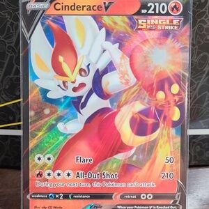 Cinderace V 044/264 Fusion Strike Holo Ultra Rare
